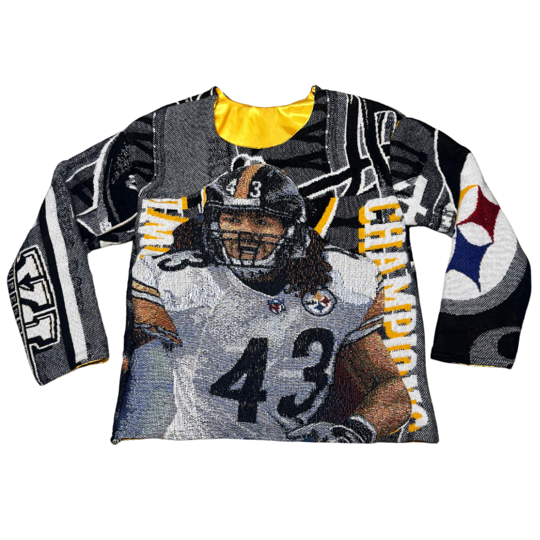 Steelers “Troy Polamalu” Sweater