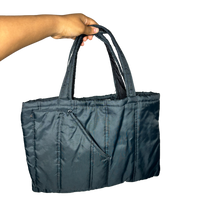 Load image into Gallery viewer, Navy Work Puffer Bag